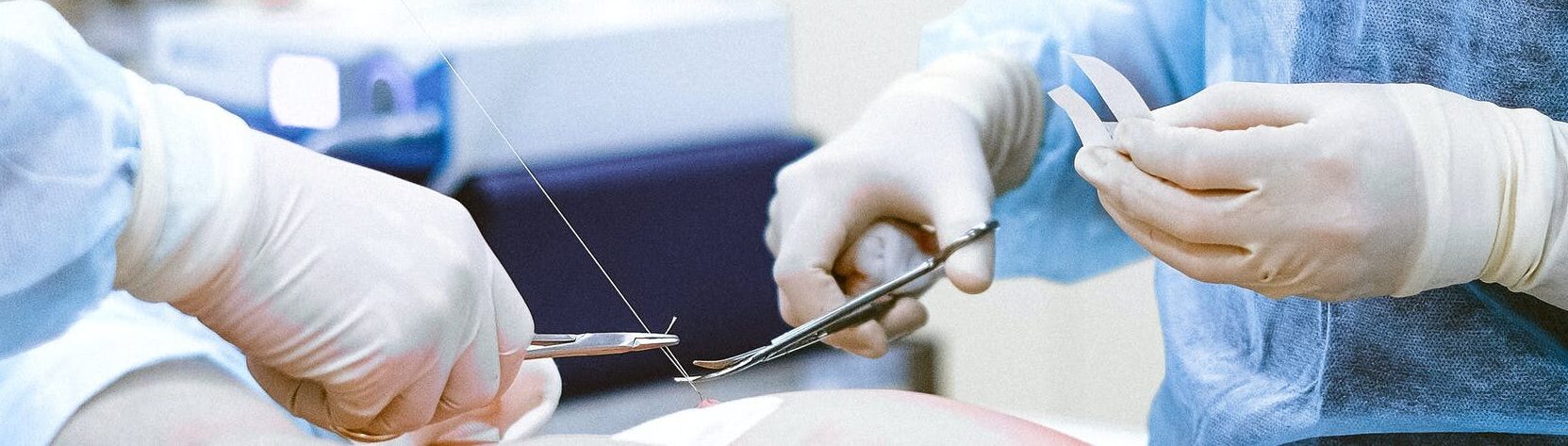 photo of medical professionals wearing personal protective equipment